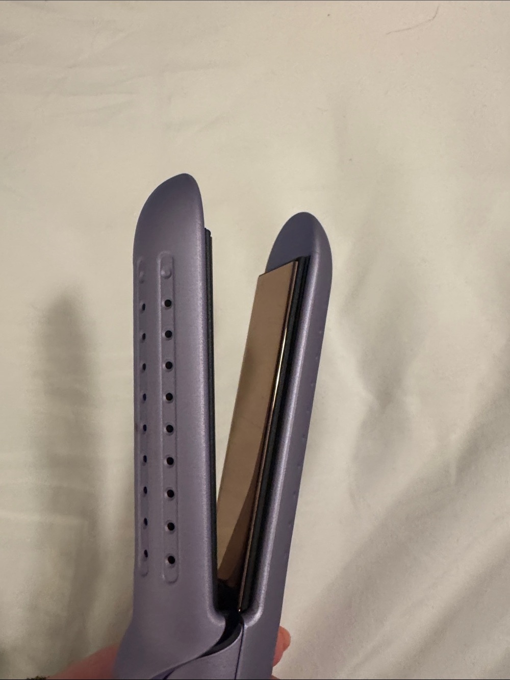 MONAT Purple Styling Tool - Straight and Curl Iron with Cool Lock and Heat Glove - Picture 5 of 11